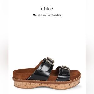 🖤CHLOE MARAH SANDALS IN BLACK 40 10